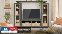 OK Furniture 4-Piece Santana Wall Unit offer