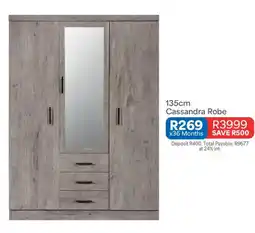 OK Furniture Cassandra Robe offer