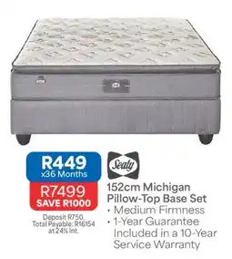 OK Furniture Sealy Michigan Pillow-Top Base Set offer