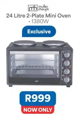 OK Furniture 24 Litre 2-Plate Mini Oven offer