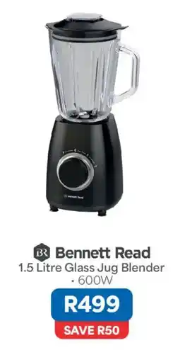 OK Furniture Bennett Read 1.5 Litre Glass Jug Blender offer