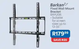 OK Furniture Barkan Fixed Wall-Mount Bracket BRA306 offer