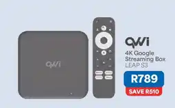OK Furniture QWi 4K Google Streaming Box LEAP S3 offer