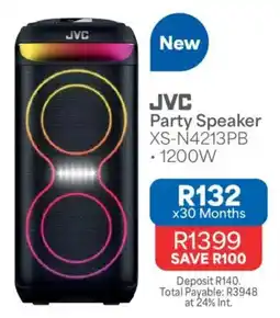 OK Furniture JVC Party Speaker XS-N4213PB offer