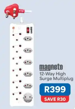OK Furniture magneto 12-Way High Surge Multiplug offer