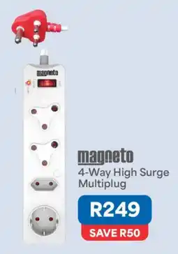 OK Furniture magneto 4-Way High Surge Multiplug offer
