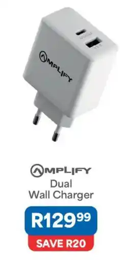 OK Furniture AMPLIFY Dual Wall Charger offer
