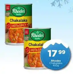 Check Star Rhodes Chakalaka offer