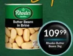 Super Save Rhodes Butter Beans in Brine offer