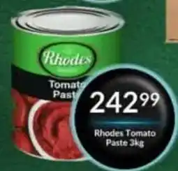 Super Save Rhodes Tomato Paste offer