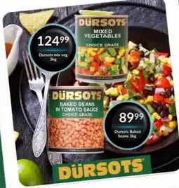 Super Save Dürsots Baked Beans in Tomato Sauce offer