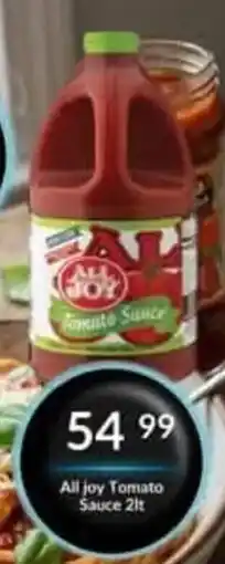 Super Save All Joy Tomato Sauce offer
