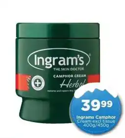 Check Star Ingram's Camphor Cream Herbal offer