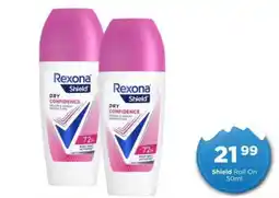 Check Star Rexona Shield Dry Confidence Roll On offer
