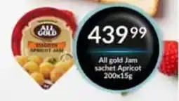 Super Save All gold Jam sachet Apricot offer