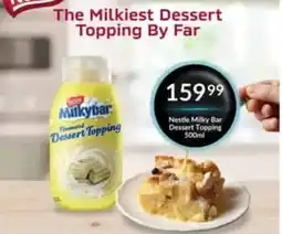 Super Save Nestle Milky Bar Dessert Topping offer