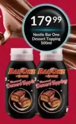 Super Save Nestle Bar One Dessert Topping offer