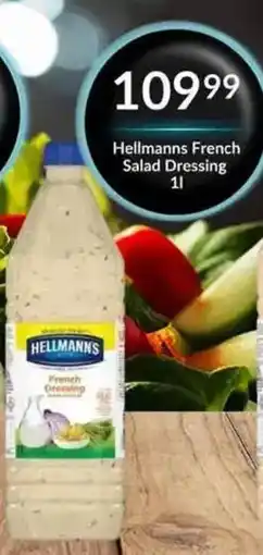 Super Save Hellmanns French Salad Dressing offer