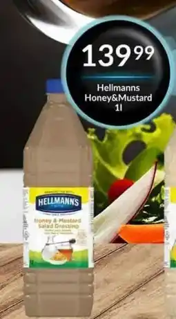 Super Save Hellmanns Honey&Mustard Salad Dressing offer