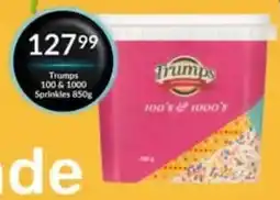 Super Save Trumps 100's & 1000's Sprinkles offer
