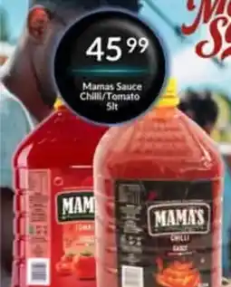 Super Save Mama's Sauce Chilli/Tomato offer