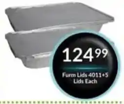 Super Save Furm Lids offer