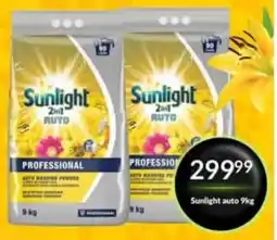 Super Save Sunlight professional auto washing powder offer