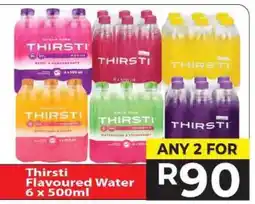 Supa Store Thirsti Flavoured Water offer