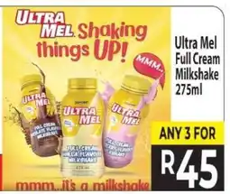 Supa Store Ultra Mel Full Cream Milkshake 275ml offer