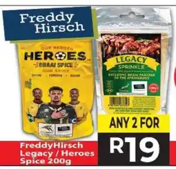 Supa Store FreddyHirsch Legacy / Heroes Spice 200g offer