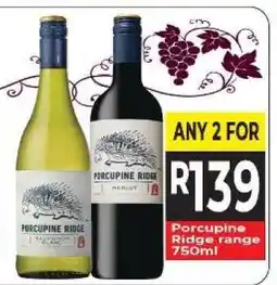 Supa Store PORCUPINE RIDGE RANGE offer