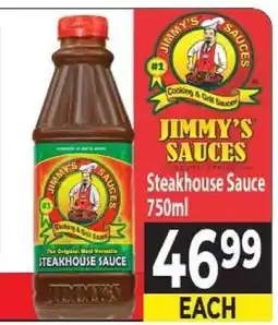 Supa Store JIMMY'S SAUCES STEAKHOUSE SAUCE offer