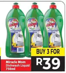 Supa Store Miracle Mom Dishwash Liquid 750ml offer
