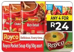 Supa Store Royco Packet Soup 45g/50g assrt offer