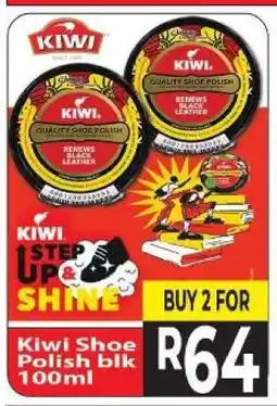 Supa Store Kiwi Shoe Polish blk 100ml offer