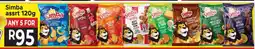 Supa Store Simba assrt 120g offer
