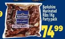 Supa Store Berkshire Marinated Ribs 1Kg Party pack offer