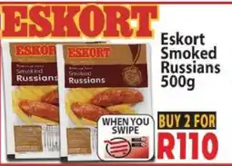 Supa Store Eskort Smoked Russians 500g offer