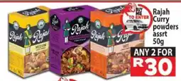 Supa Store Rajah Curry powders assrt 50g offer