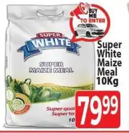 Supa Store Super White Maize Meal 10kg offer