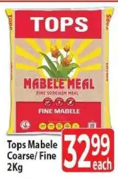 Supa Store Tops Mabele Coarse/Fine 2Kg offer