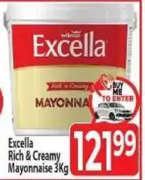 Supa Store Excella Rich & Creamy Mayonnaise 3Kg offer