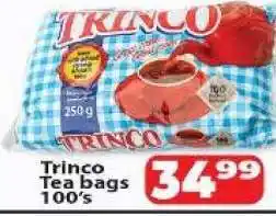 Supa Store Trinco Tea Bags 100's offer