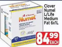 Supa Store Clover Numel L/Life Medium Fat 6x1L offer