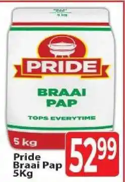 Supa Store Pride Braai Pap 5Kg offer
