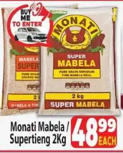 Supa Store Monati Mabela/Supertieng 2Kg offer