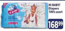 Supa Store Hi BABY! diapers 100's assrt offer