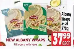 Supa Store Albany Wraps offer