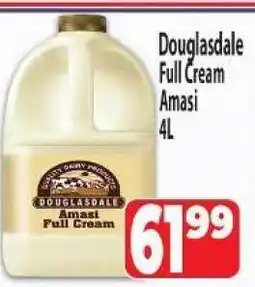 Supa Store DOUGLASDALE FULL CREAM AMASI 4ℓ offer