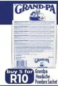 Supa Store Grandpa Headache Powders Sachet offer
